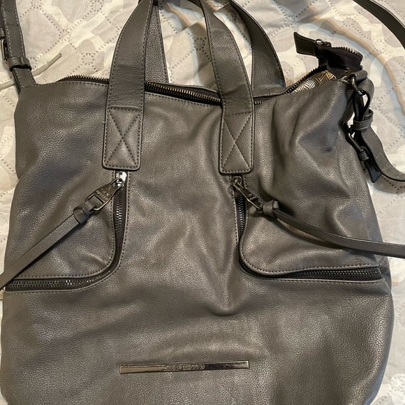 Steven Madden Grey/Gun Metal Purse - Picture 2 of 7